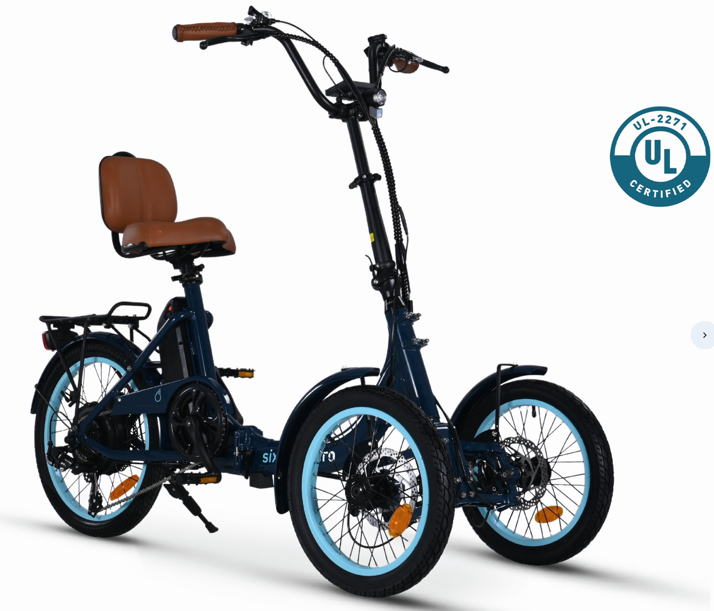sixthreezero  Two Front  Wheel Electric Trike
